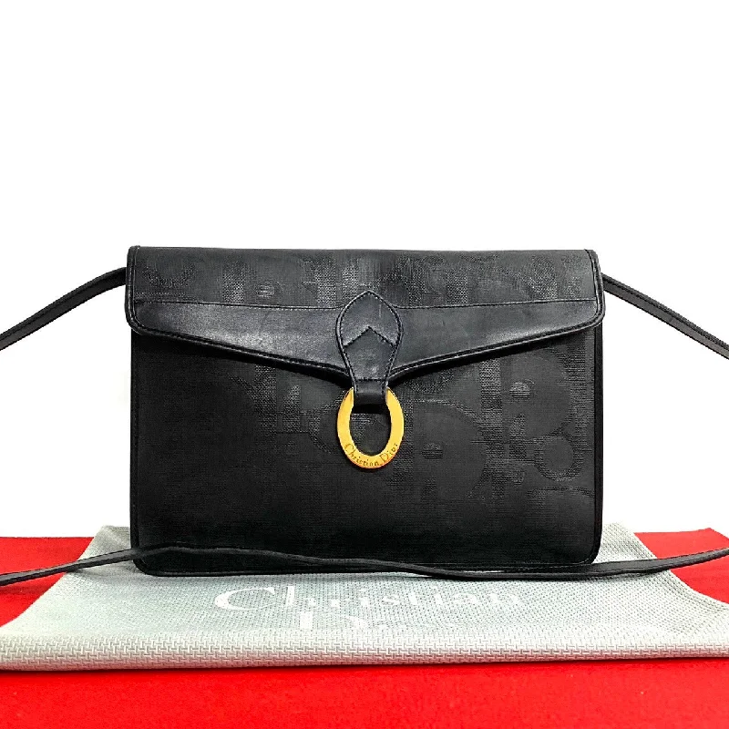 Christian Dior bags for iconic fashion lovers -Dior Shoulder Bag leather black