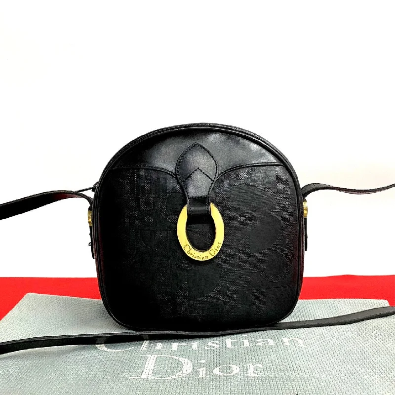 Christian Dior bags with custom leather finishes -Dior Shoulder Bag leather black