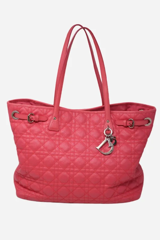 Christian Dior designer bags with timeless appeal -Dior 2012 Canvas Tote Red