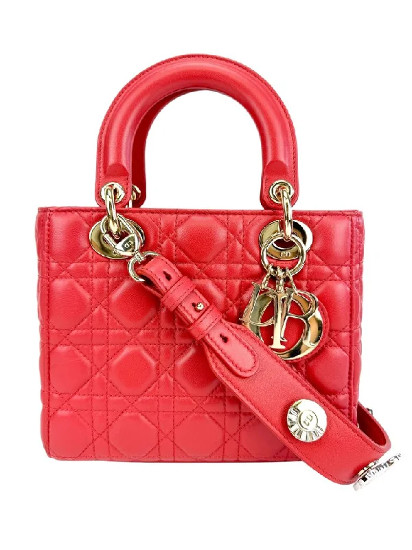 Christian Dior luxury bags for exclusive buyers -Christian Dior Small Red Lady Dior MyABCDior Bag