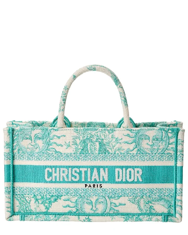 Christian Dior luxury handbags with contemporary style -Dior Book Canvas Tote