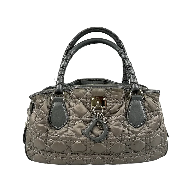 Christian Dior bags with luxury textures -DIOR LADY DIOR NYLON SHOULDER BAG