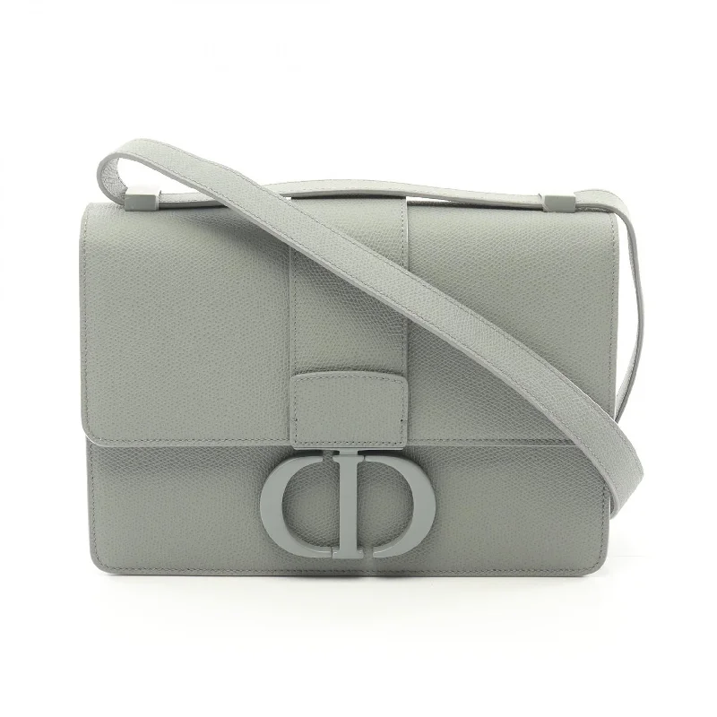 Christian Dior handbags with timeless beauty -Dior 30 Montaigne Leather Shoulder Bag Green