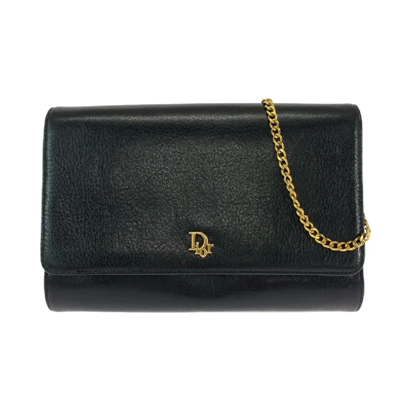 Christian Dior luxury handbags with contemporary style -Dior Vintage Leather Chain Shoulder Bag