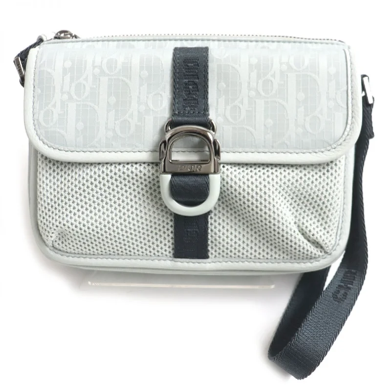 Christian Dior handbags with signature finishes -Dior Oblique Mirage Mini Messenger Bag