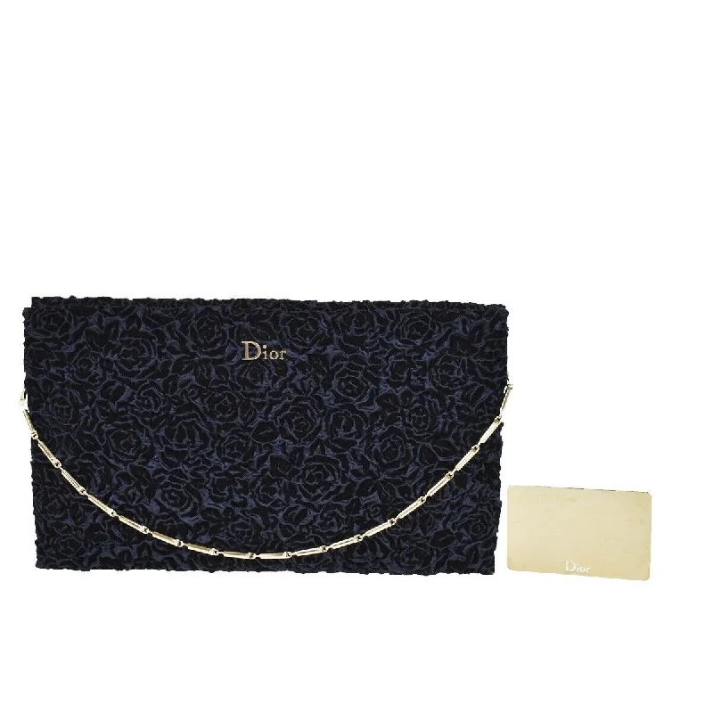 Christian Dior bags with exclusive prints -Dior  Velvet Clutch Bag (Pre-Owned)