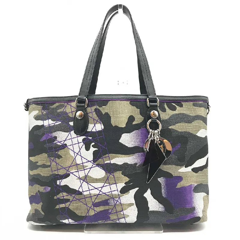 Christian Dior luxury bags with premium leather -Dior Anselm Reyle Canvas Tote Bag Multicolor