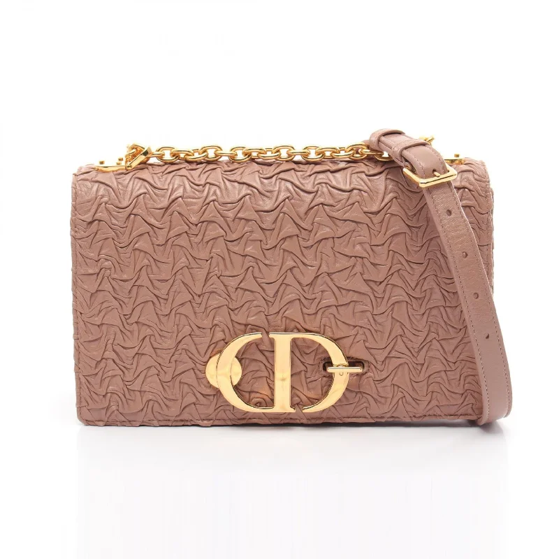 Christian Dior handbags with signature designs -Dior 30 Montaigne Leather Shoulder Bag