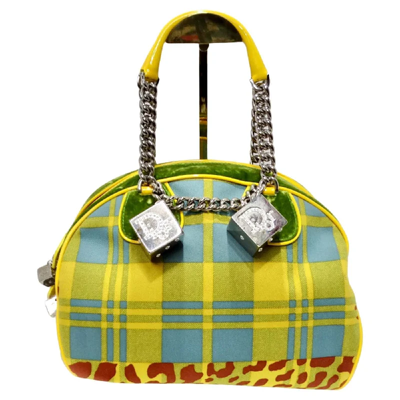 Christian Dior bags for the fashion elite -Christian Dior Fall 2004 Gambler Dice Bowler Bag