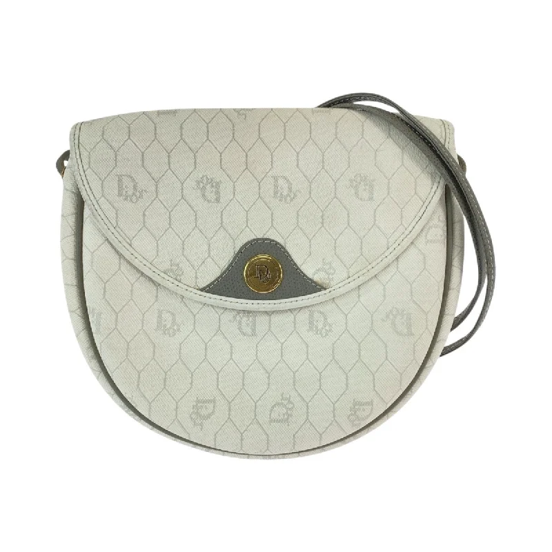 Christian Dior bags with high-end hardware -Dior Vintage Honeycomb PVC Shoulder Bag