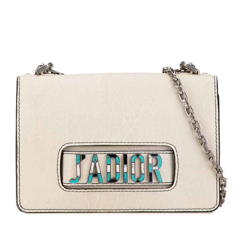 Christian Dior luxury bags with elegant details -Dior J'ADIOR Logo Chain Leather Shoulder Bag