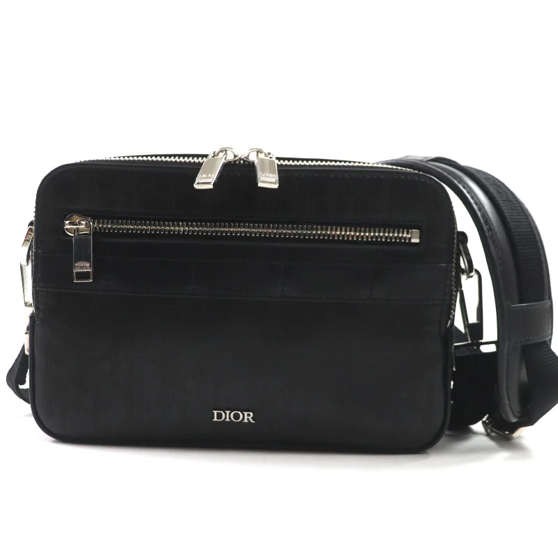 Christian Dior bags for iconic fashion lovers -Dior Oblique Galaxy 2WAY Leather Messenger Bag