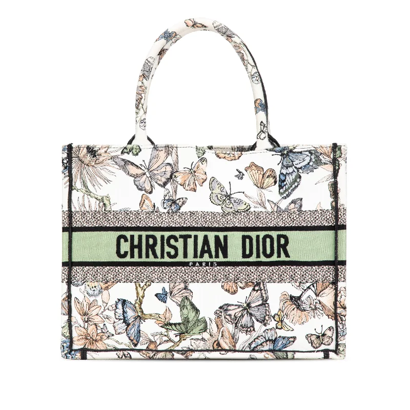 Buy Christian Dior leather handbags online -White Dior Medium Embroidered Toile de Jouy Mexico Book Tote