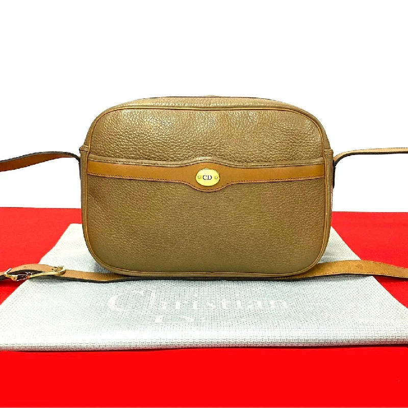 Christian Dior bags for exclusive shoppers -Dior Shoulder Bag leather Brown