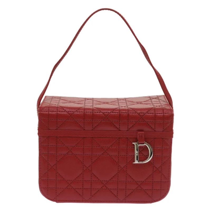 Christian Dior bags with high-end hardware -Dior Cannage Lady  Leather Clutch Bag (Pre-Owned)