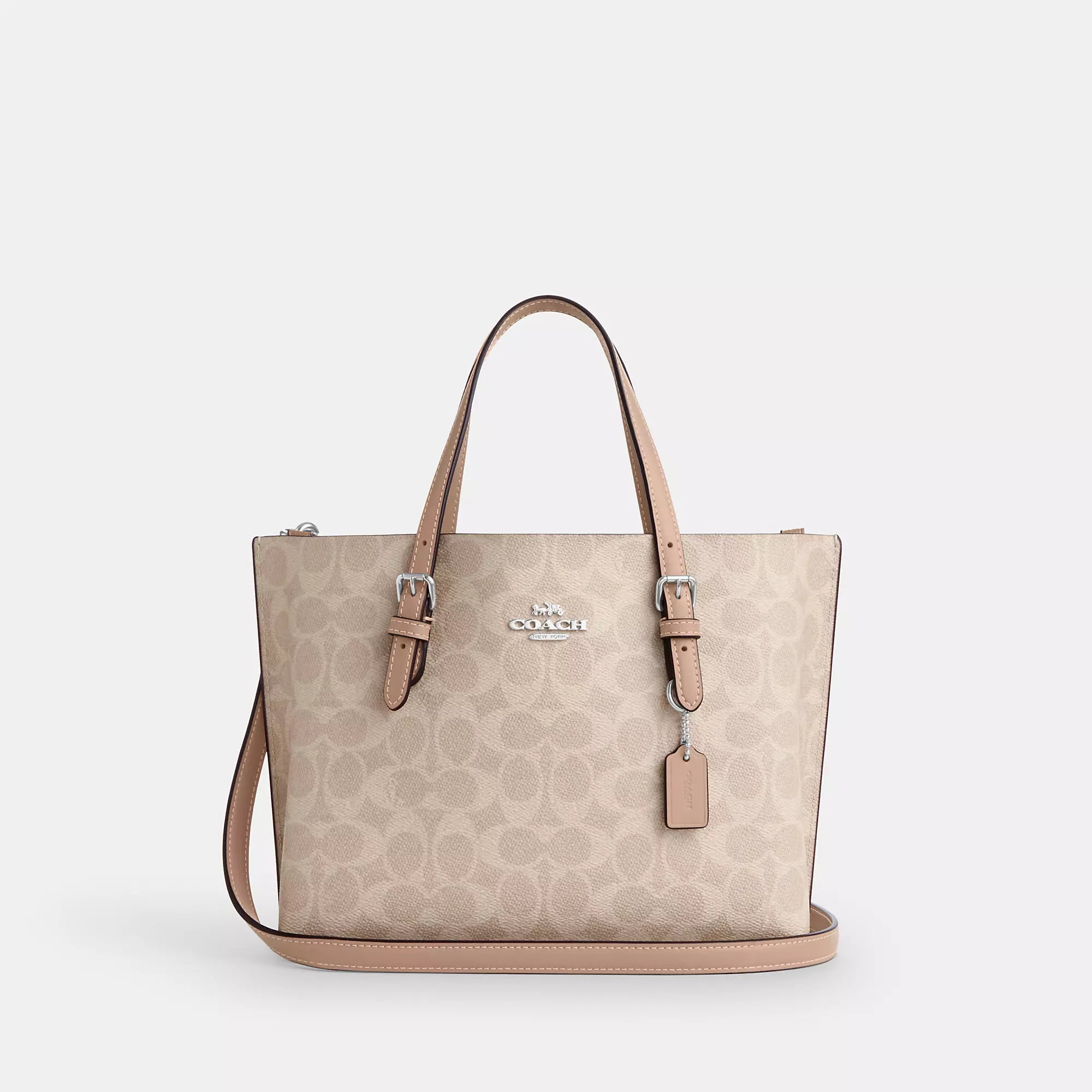 Coach crossbody bags for women -Coach Outlet Mollie Tote Bag 25 In Signature Canvas