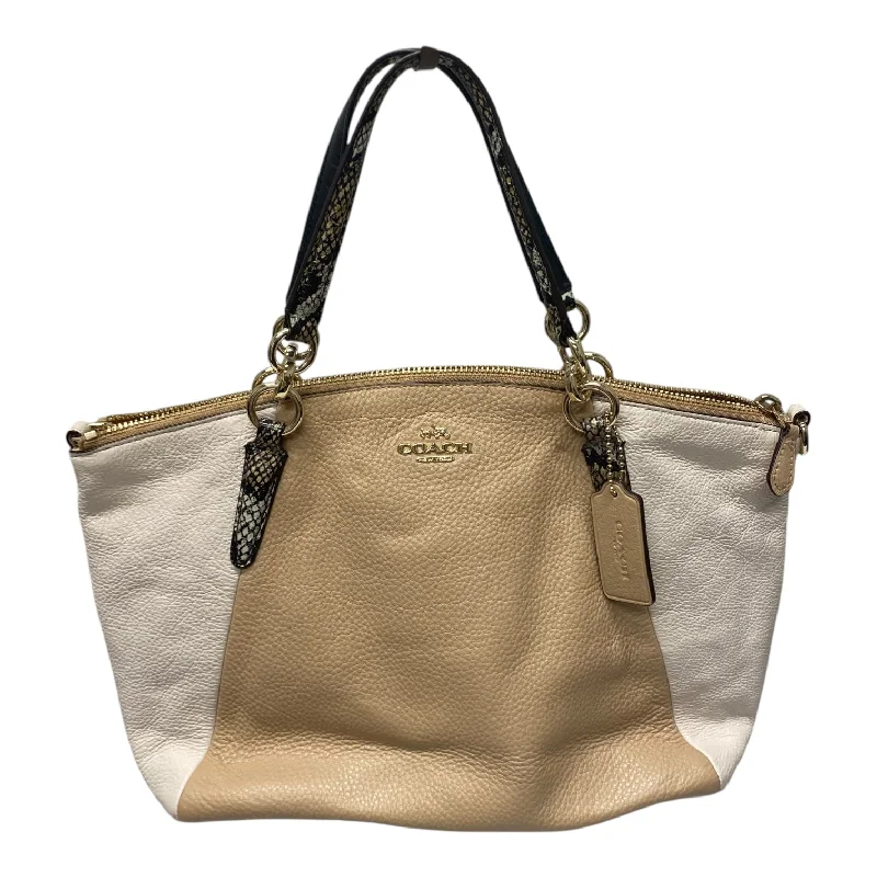 Coach handbags with high-quality craftsmanship -Handbag Designer By Coach In Tan, Size:Medium