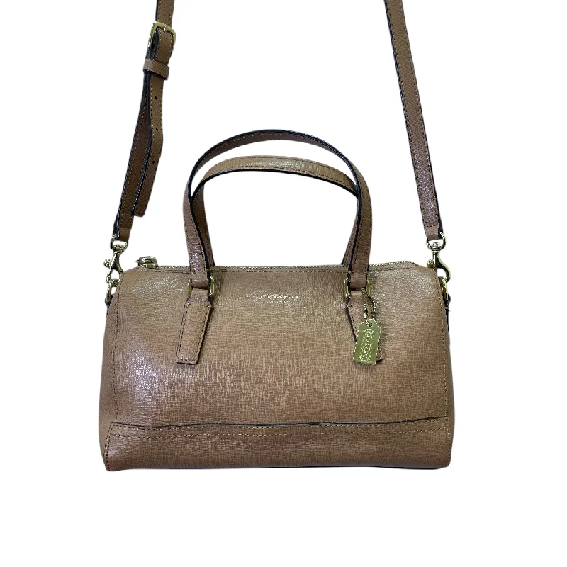 Coach handbags with high-quality craftsmanship -Handbag Designer By Coach In Tan, Size:Small