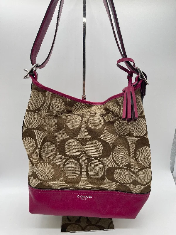 Coach bags for casual elegance -Handbag Designer By Coach, Size: Medium