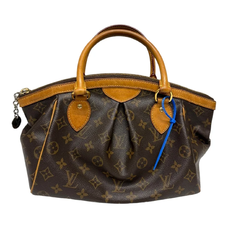 Louis Vuitton handbags for seasonal wear -Handbag Luxury Designer By Louis Vuitton In Brown, Size:Medium