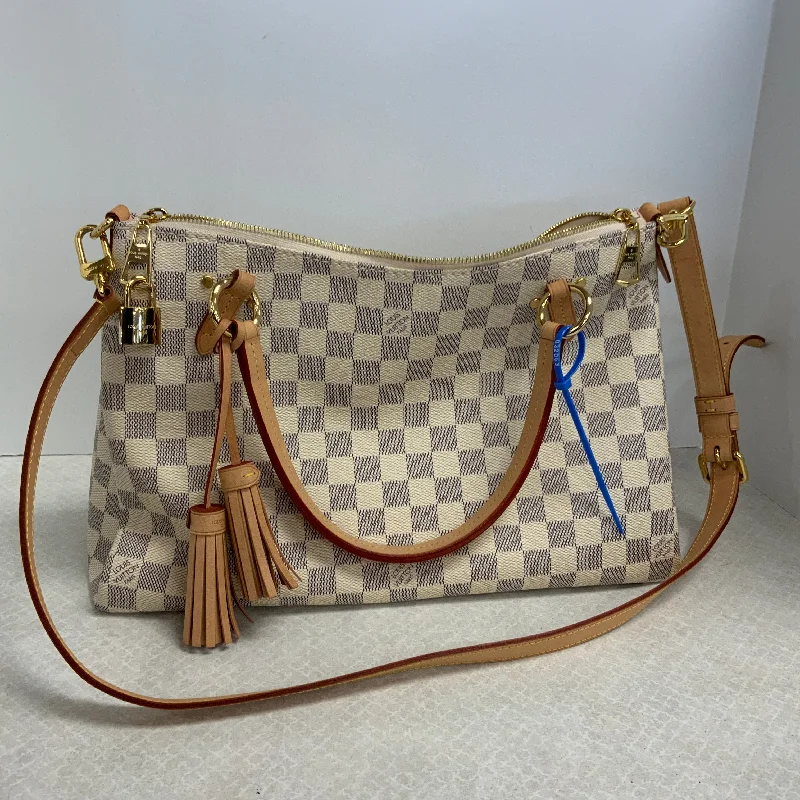 Louis Vuitton luxury handbags with exotic textures -Handbag Luxury Designer By Louis Vuitton, Size: Large