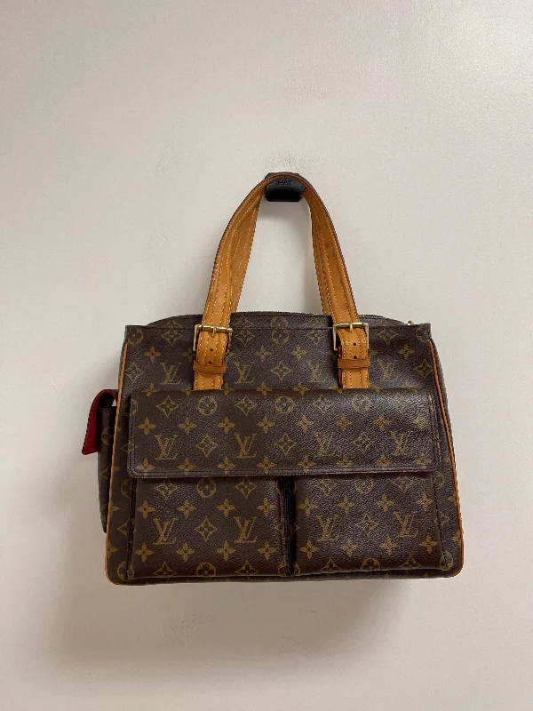 Louis Vuitton bags with iconic locks -Handbag Luxury Designer By Louis Vuitton, Size: Large