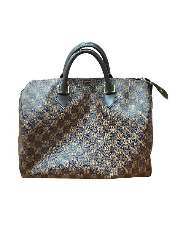 Louis Vuitton bags with chic leather finishes -Handbag Luxury Designer Louis Vuitton, Size Large