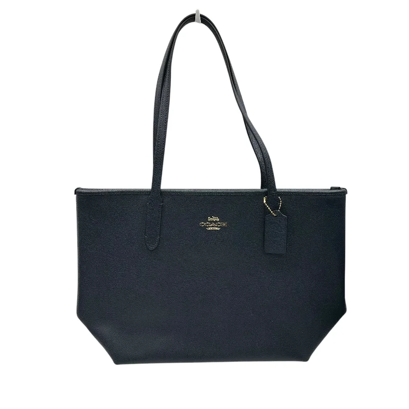 Coach handbags with luxury appeal -Tote Designer By Coach In Navy, Size:Medium