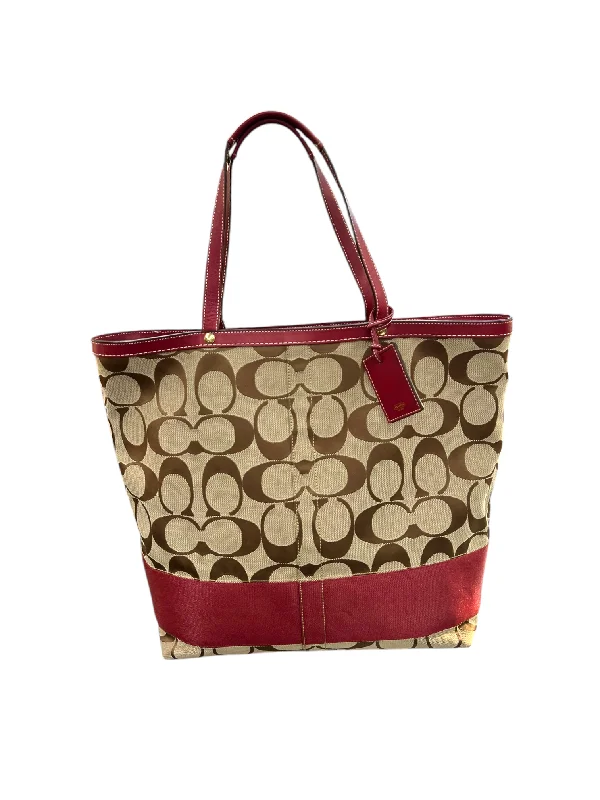 Coach handbags with playful details -Tote Designer By Coach, Size: Large