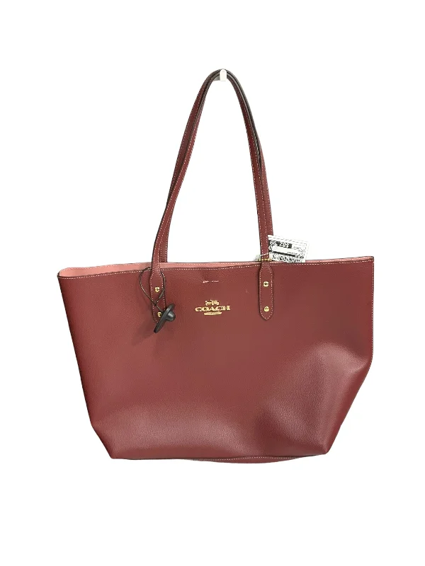 Coach luxury handbags with exclusive designs -Tote Designer By Coach  Size: Large