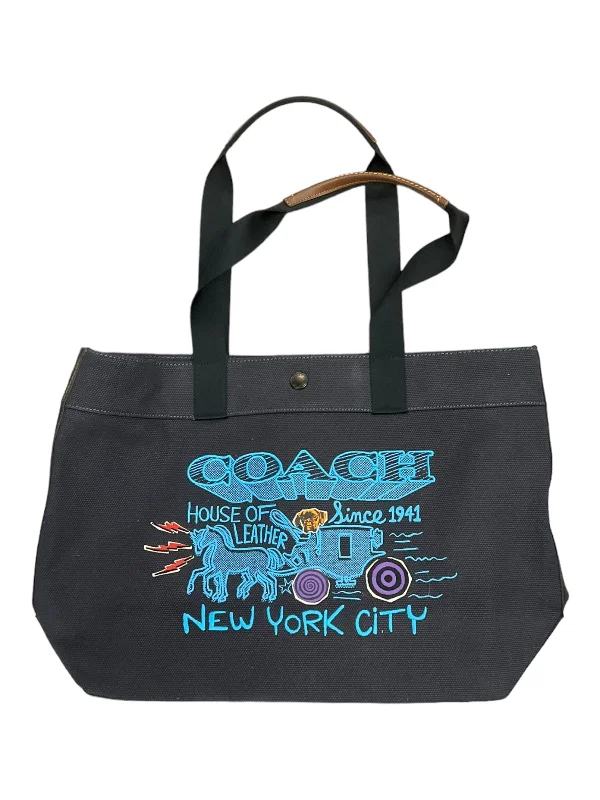 Coach bags with elegant handles -Tote Designer By Coach  Size: Large