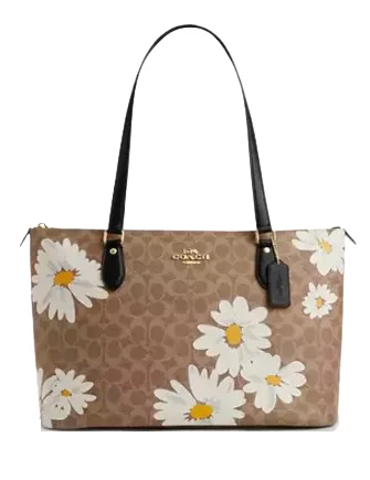 Coach vintage collection handbags -Coach Gallery Tote Bag In Signature Canvas With Floral Print