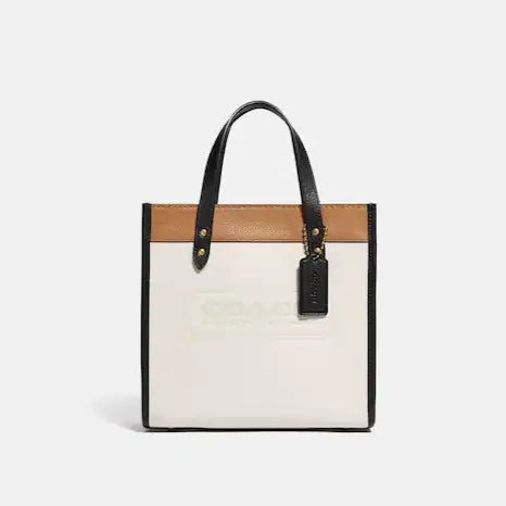 Coach bags with unique designs -Field Tote 22 In Colorblock With Coach Badge