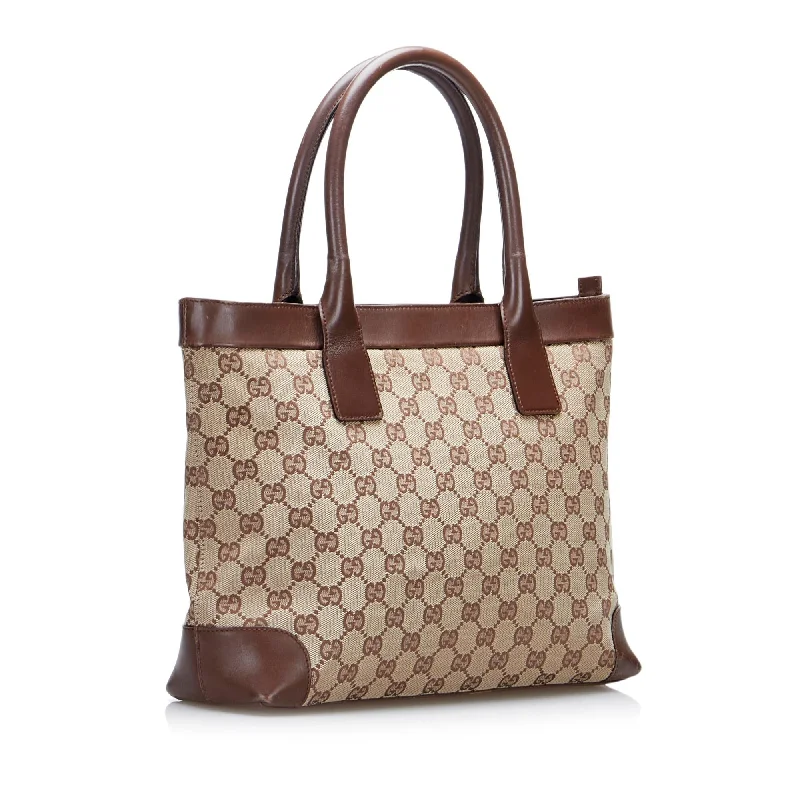 GUCCI bags for seasonal style -Gucci GG Canvas Tote