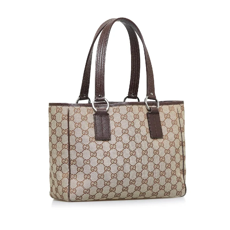 GUCCI bags with studded designs -Gucci GG Canvas Tote