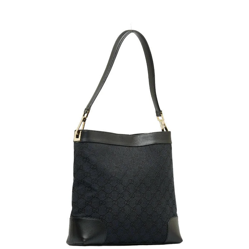 GUCCI handbags with floral designs -Gucci Black GG Tote Handbag