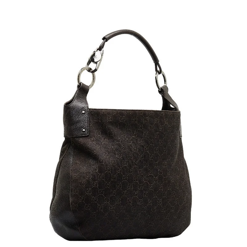 Buy GUCCI bags with iconic designs -GUCCI Gucci 179777 Shoulder Bag Canvas/Leather Brown  Gucci