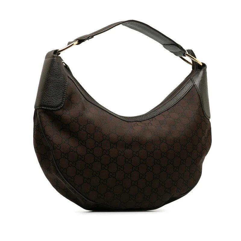 GUCCI handbags for special occasions -Gucci Monogram Shoulder Handbag 257297 Brown Canvas Ladies