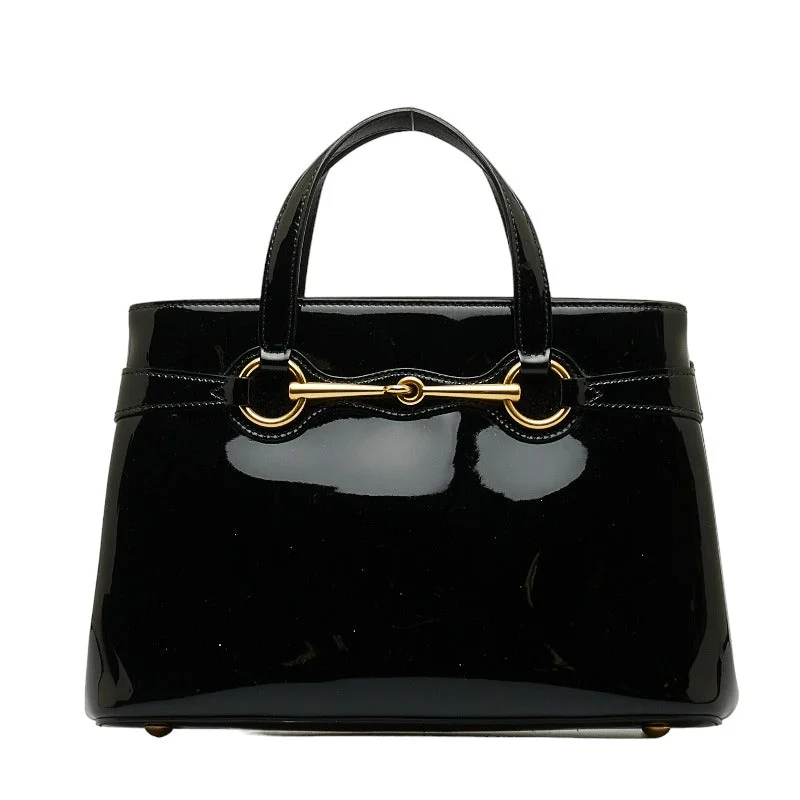 GUCCI bags for luxury shoppers worldwide -Gucci Gucci 371925 Handbags Patent Laser Black Ladies Gucci 371925 Handbags Ladies Gucci Ladies Gucci