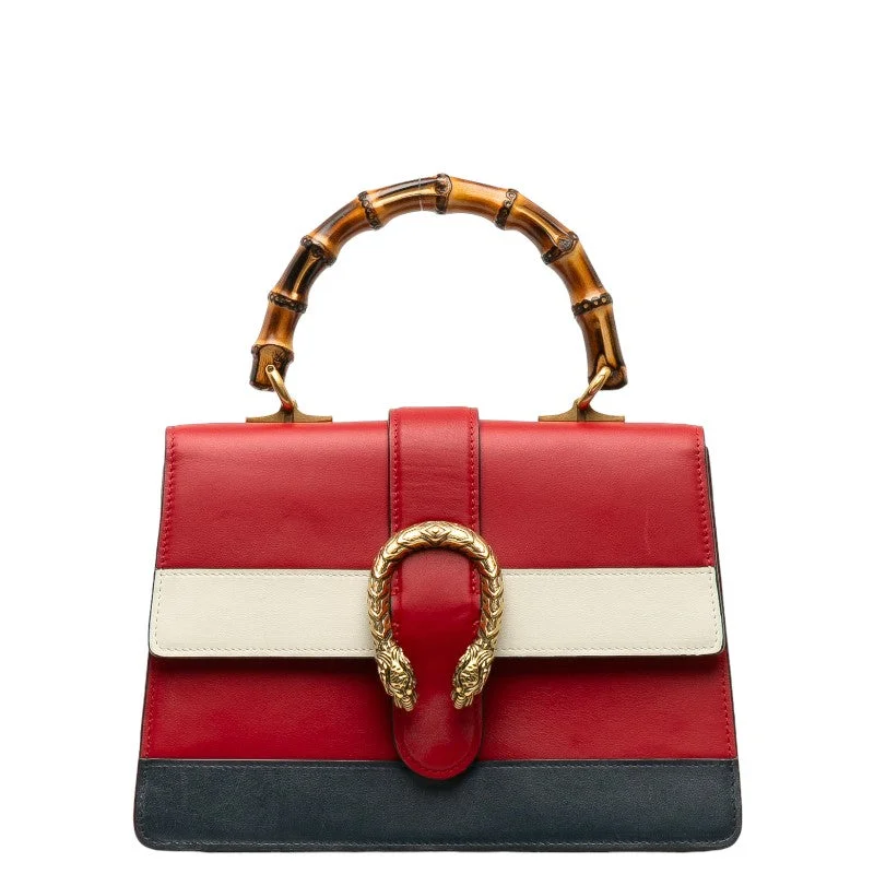 GUCCI handbags with interlocking GG -GUCCI Gucci 448075 Handbags Laser Red Multicolor Ladies Gucci