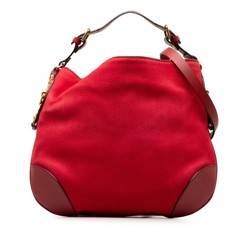 GUCCI handbags for office wear -Gucci Side Stands G  Handbag Shoulder Bag 2WAY 296870 Red Leather   Gucci