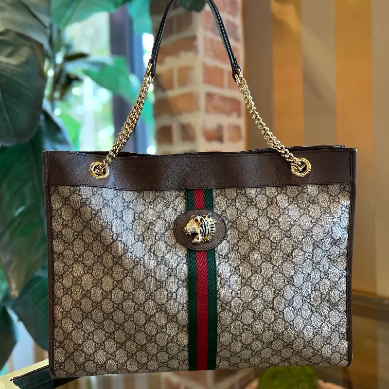 GUCCI stylish handbags for trendy women -GUCCI Rajah Supreme Chain Tote