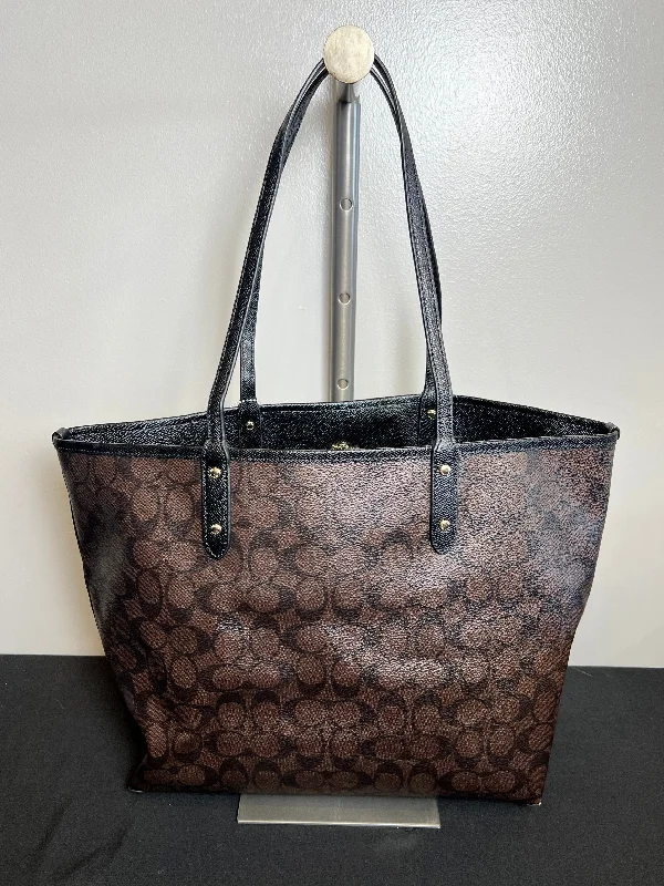 Coach small leather handbags -Tote Designer By Coach  Size: Large