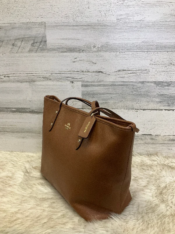 Coach leather bags for work -Tote Designer By Coach  Size: Medium