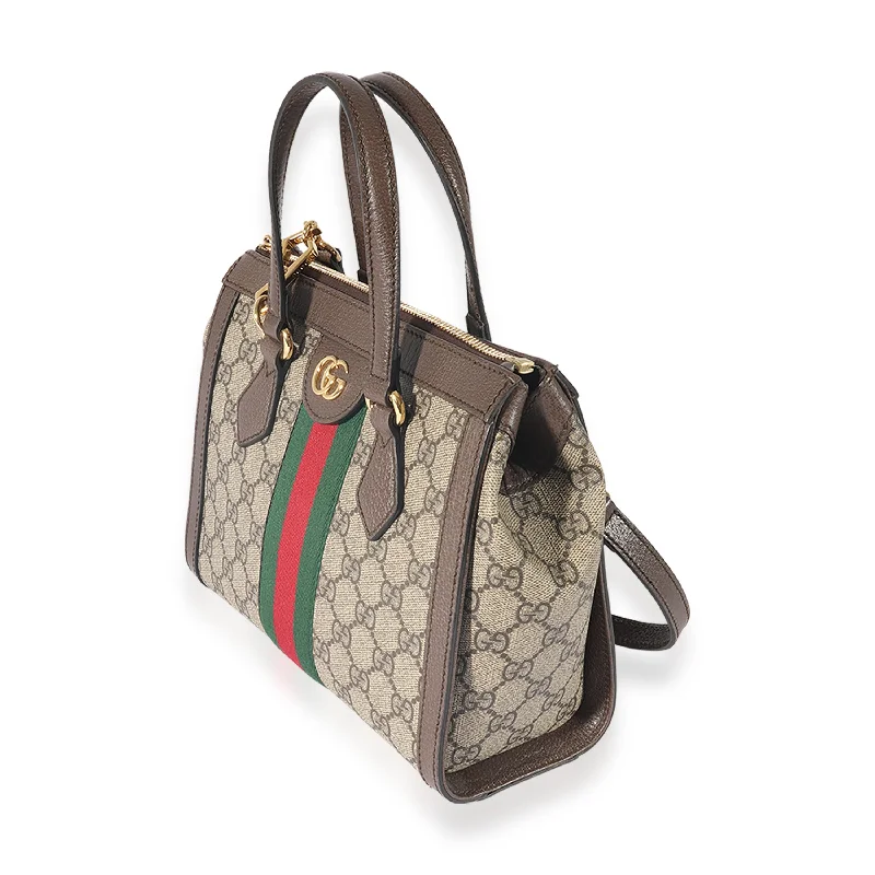 GUCCI bags with distinctive leather -Gucci GG Supreme Small Ophidia Tote