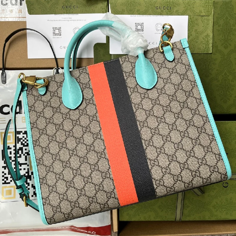 GUCCI bags with minimalistic elegance -Gucci Tiger GG Medium Tote Bag