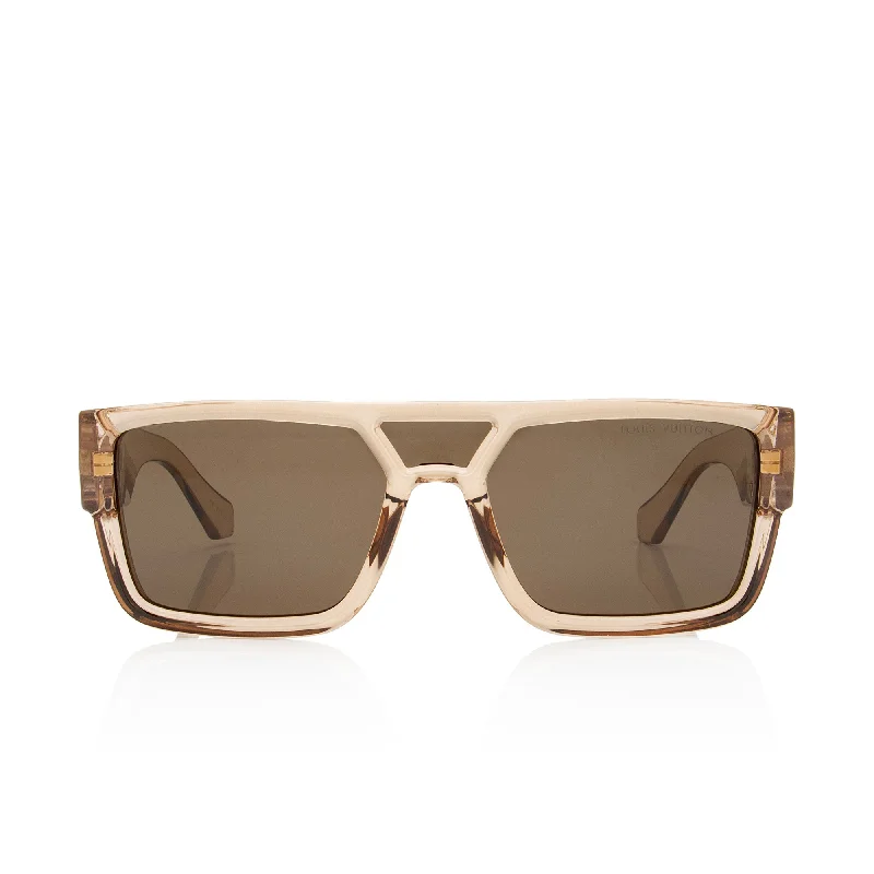 Louis Vuitton bags with luxurious color palettes -Louis Vuitton 1.1 Millionaires Square Sunglasses (SHF-1uDPcM)