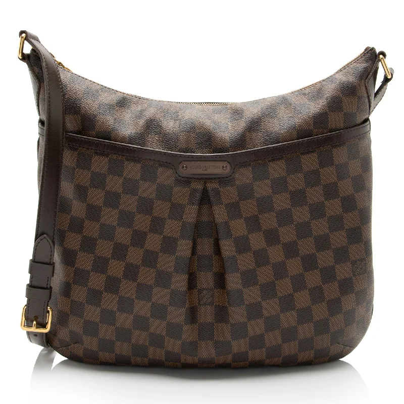 Louis Vuitton bags with premium finishes for women -Louis Vuitton Damier Ebene Bloomsbury GM Shoulder Bag (SHF-CVpDfQ)