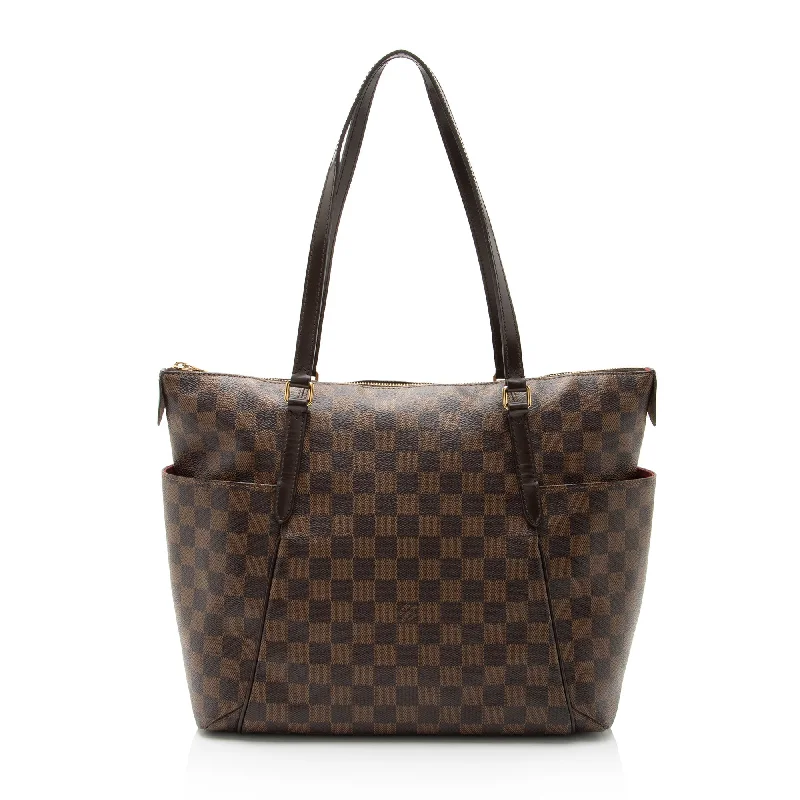 Louis Vuitton mini handbags for women -Louis Vuitton Damier Ebene Totally MM Tote (SHF-tIZLqg)