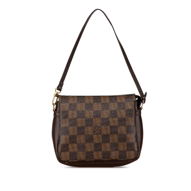 Louis Vuitton bags for casual elegance -Louis Vuitton Damier Ebene Trousse Pochette (SHG-tOBxiB)